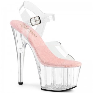 Pleaser Adore-708 Plateau High Heels Damen Rosa | FDCAGEYHK