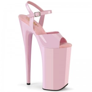 Pleaser Beyond-009 Plateau High Heels Damen Rosa | HYWSDEIRS