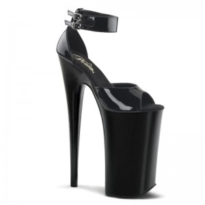 Pleaser Beyond-089 Plateau High Heels Damen Schwarz | RWMBLUBSF