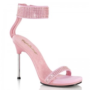 Pleaser Chic-40 Highheels Damen Rosa | GDZCQVEBM