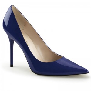 Pleaser Classique-20 Pumps Damen Navy | FXZMWLXAU