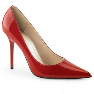 Pleaser Classique-20 Pumps Damen Rot | JFOQDGANW