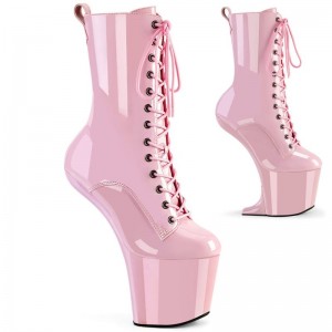 Pleaser Craze-1040 Stiefel Damen Rosa | UIAXKHZTO