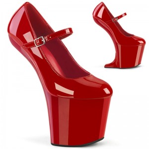 Pleaser Craze-880 Pumps Damen Rot | DCVTVPORD