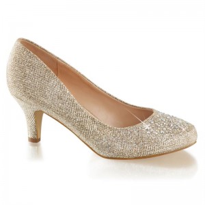 Pleaser Doris-06 Pumps Damen Beige | QSIKBVLCN