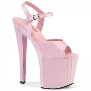 Pleaser Enchant-709 Plateau High Heels Damen Rosa | AIRFOHJGX