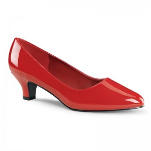 Pleaser Fab-420 Pumps Damen Rot | PTECOCIYV