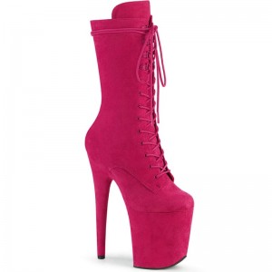 Pleaser Flamingo-1050FS Stiefel Damen Rosa | RKAEAHYJQ