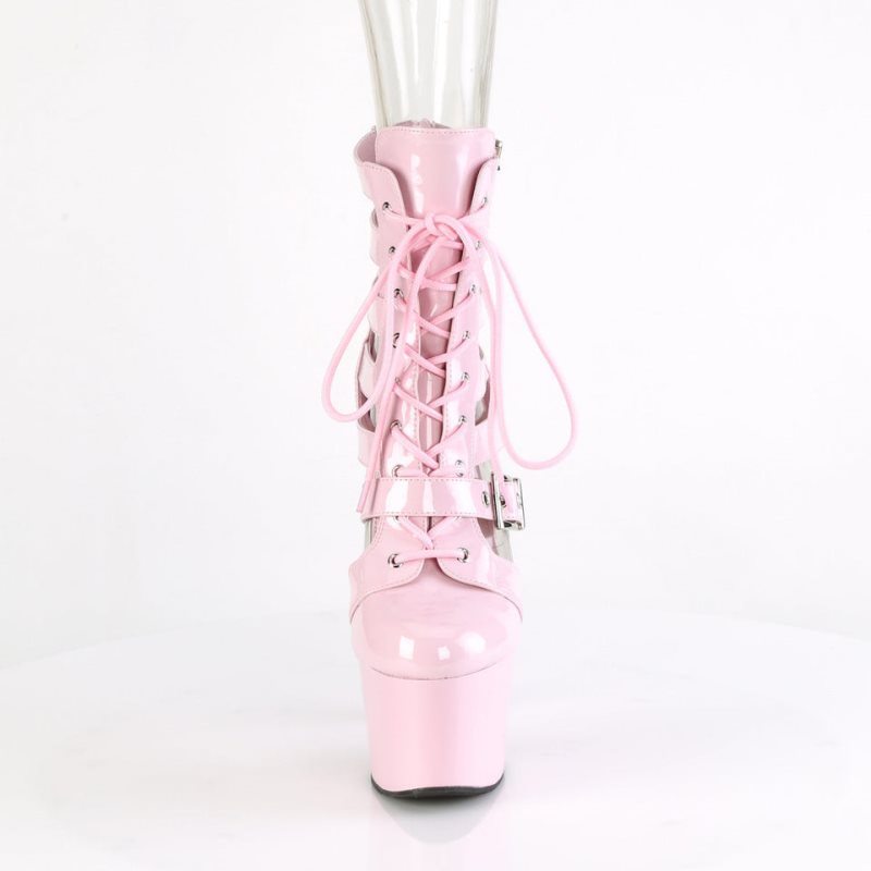 Pleaser Adore-1013MST Stiefel Damen Rosa | APHCCVLPY