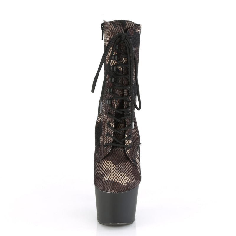 Pleaser Adore-1020CM Stiefel Damen Camouflage | XUMEUDCGK