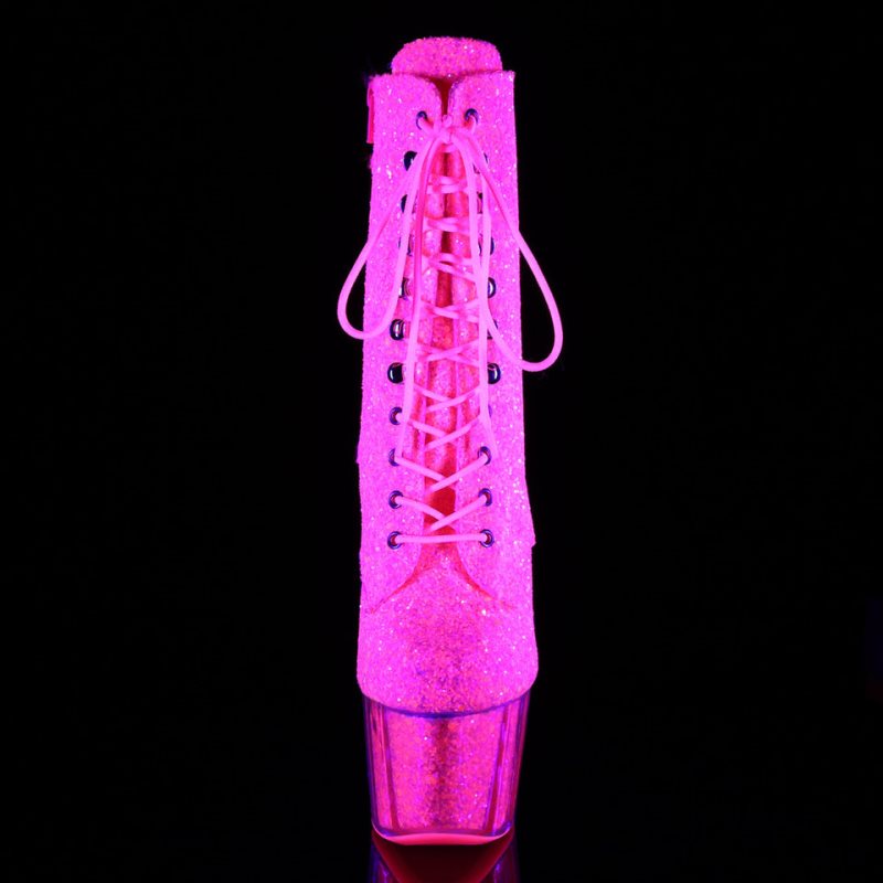 Pleaser Adore-1020G Stiefel Damen Rosa | ZQUSTZBXF