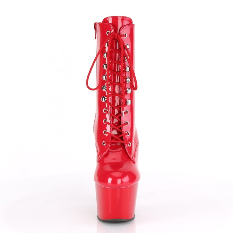 Pleaser Adore-1020 Stiefel Damen Rot | RGWSSYFXP