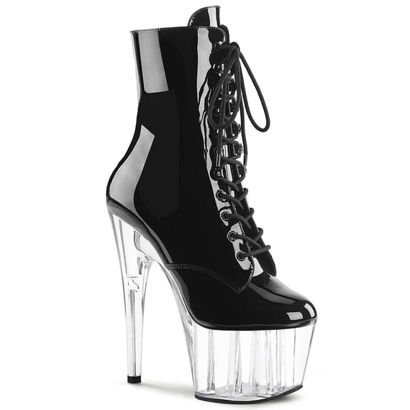 Pleaser Adore-1020 Stiefel Damen Schwarz | FHCKHTLJP