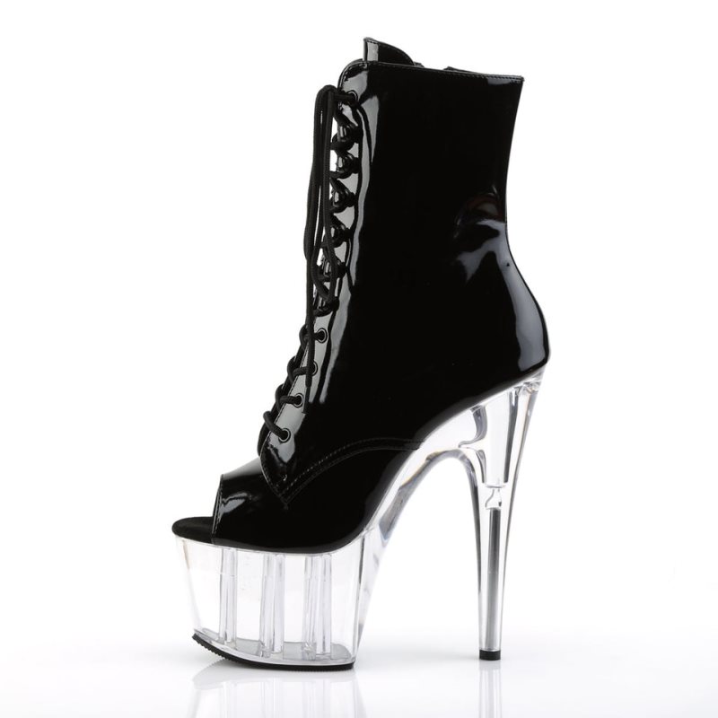 Pleaser Adore-1021 Stiefel Damen Schwarz | GEWNKOGEU