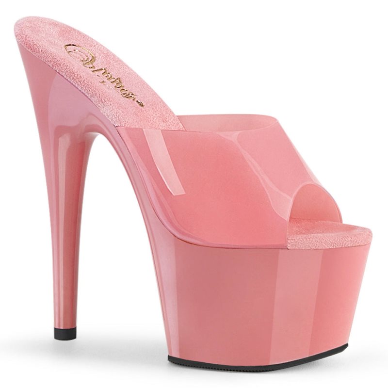 Pleaser Adore-701N Plateau High Heels Damen Rosa | ORWBCOUDH