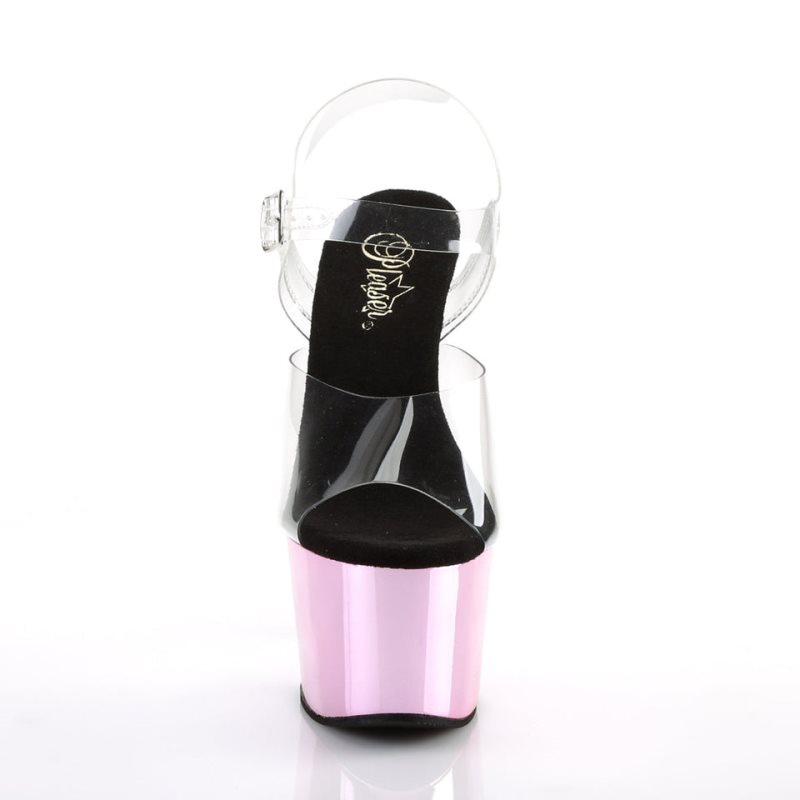 Pleaser Adore-708 Plateau High Heels Damen Rosa | QVPZEYUOZ