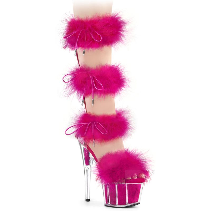 Pleaser Adore-728F Plateau High Heels Damen Rosa | EFSOBSJWX