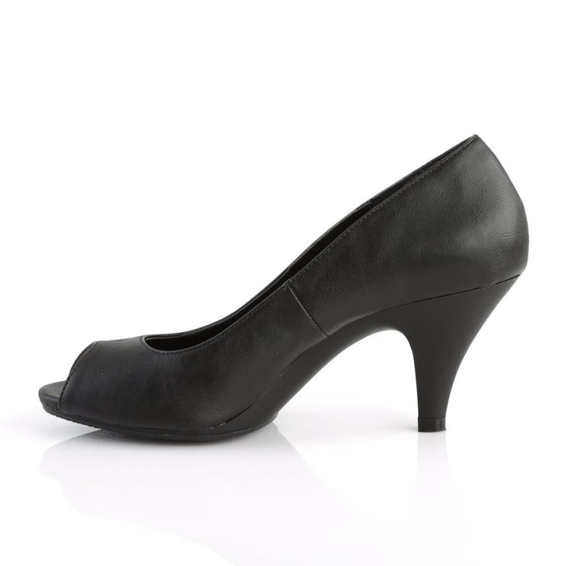 Pleaser Belle-362 Vegan Leather Pumps Damen Schwarz | WGTDCUZGE