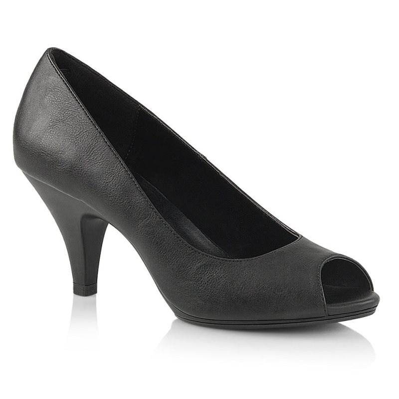 Pleaser Belle-362 Vegan Leather Pumps Damen Schwarz | WGTDCUZGE