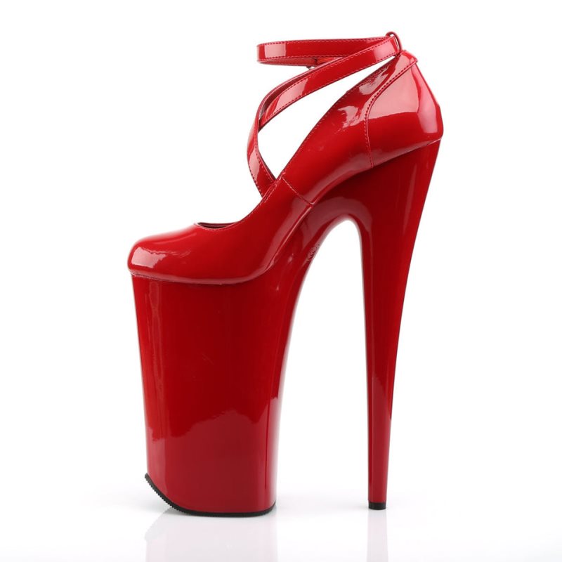 Pleaser Beyond-087 Pumps Damen Rot | ALTBBDYXZ