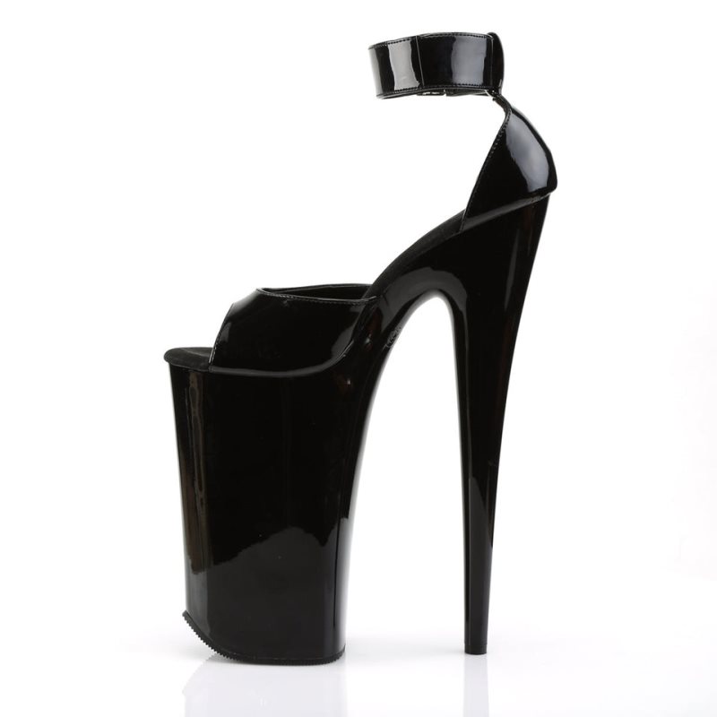 Pleaser Beyond-089 Plateau High Heels Damen Schwarz | RWMBLUBSF