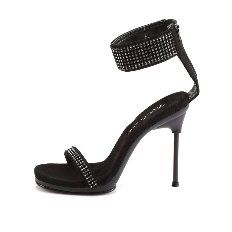 Pleaser Chic-40 Highheels Damen Schwarz | UXITLAHYF