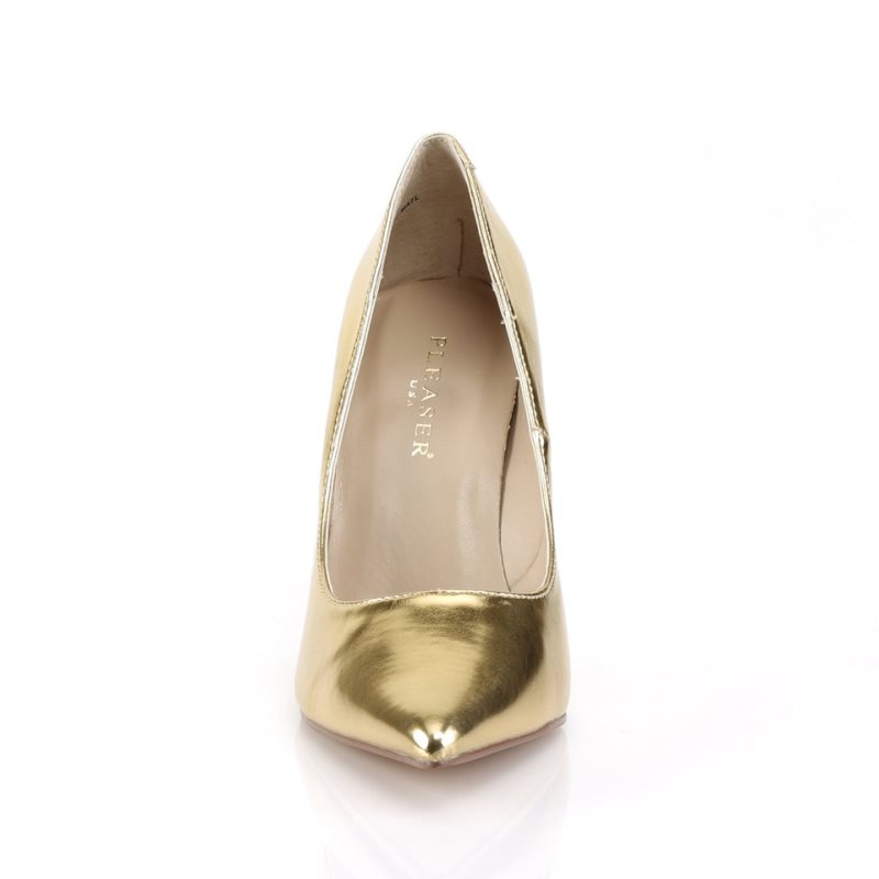 Pleaser Classique-20 Pumps Damen Gold Metal | WUQYVMBHP