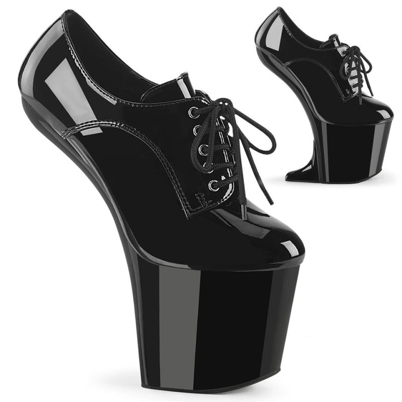 Pleaser Craze-860 Pumps Damen Schwarz | EVJBEIFLO