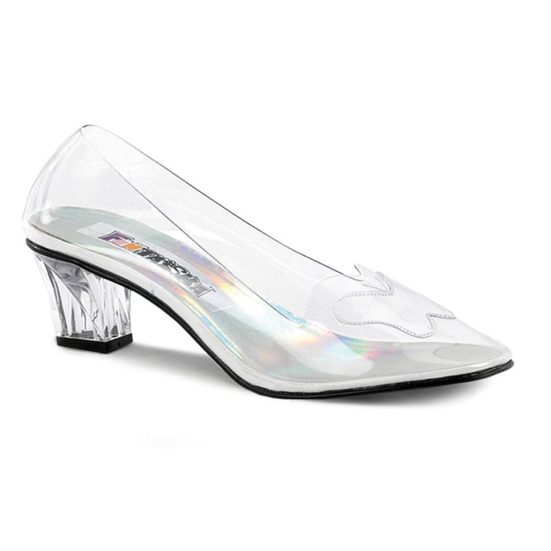 Pleaser Crystal-103 Pumps Damen Clear | MPZAZVESM