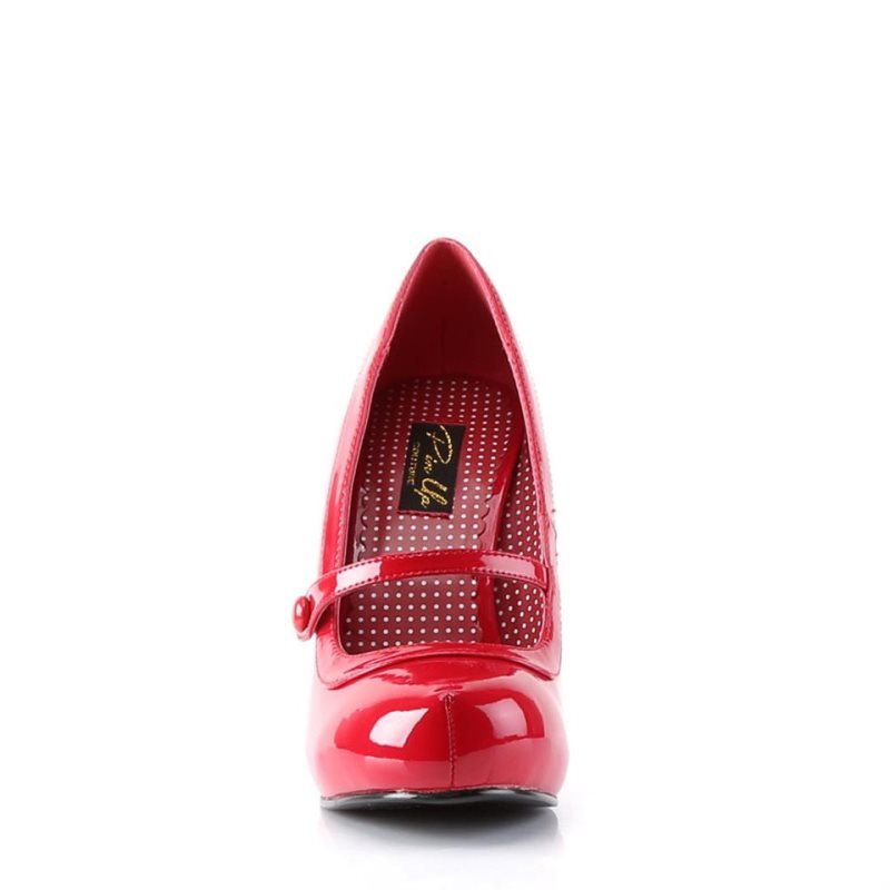 Pleaser Cutiepie-02 Pumps Damen Rot | EDAUYPKWS