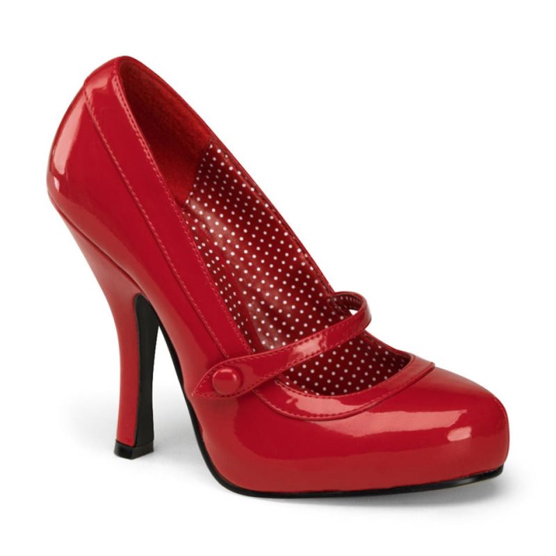 Pleaser Cutiepie-02 Pumps Damen Rot | EDAUYPKWS