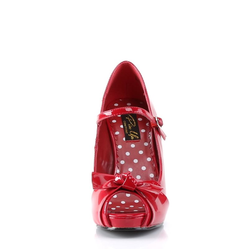 Pleaser Cutiepie-08 Pumps Damen Rot | IDYNJBEIY