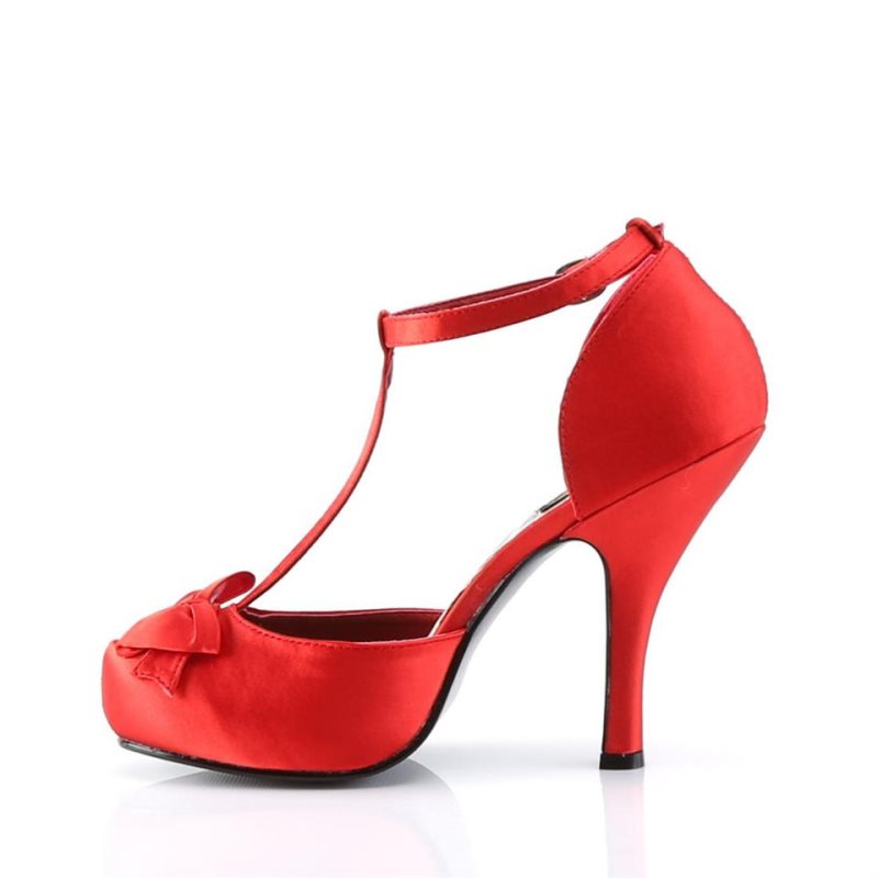 Pleaser Cutiepie-12 Pumps Damen Rot | PBZXWITGP