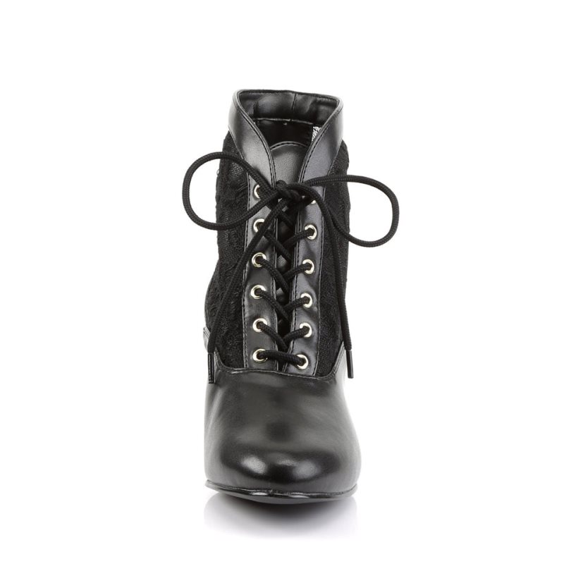 Pleaser Dame-05 Stiefel Damen Schwarz | OKXTGNOPX