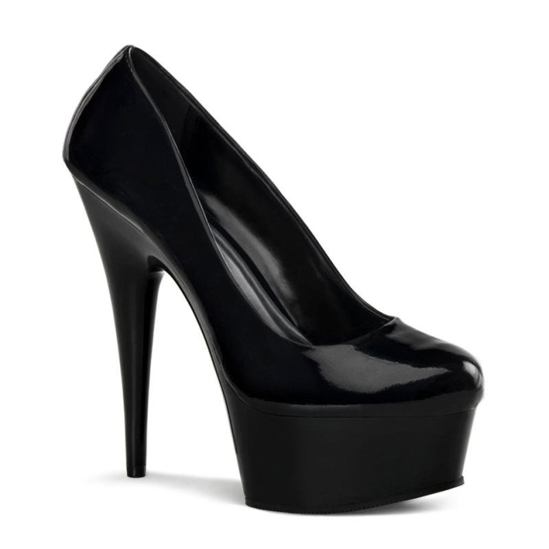 Pleaser Delight-685 Pumps Damen Schwarz | VIXCRUFHA