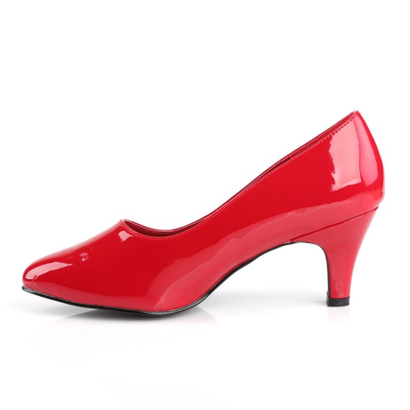 Pleaser Divine-420 Pumps Damen Rot | JGAITWQBP