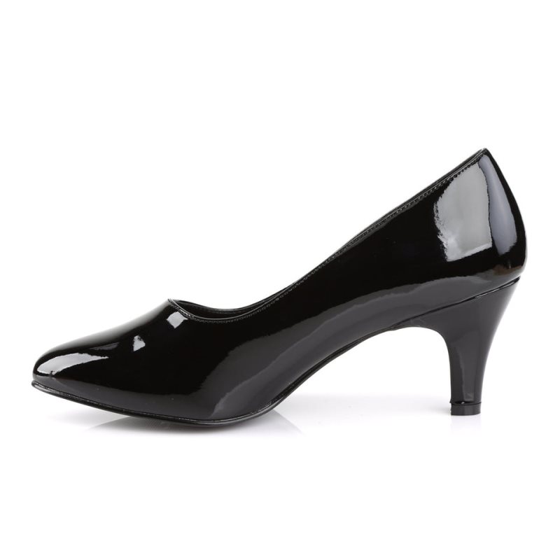 Pleaser Divine-420 Pumps Damen Schwarz | HBXSZHFYX