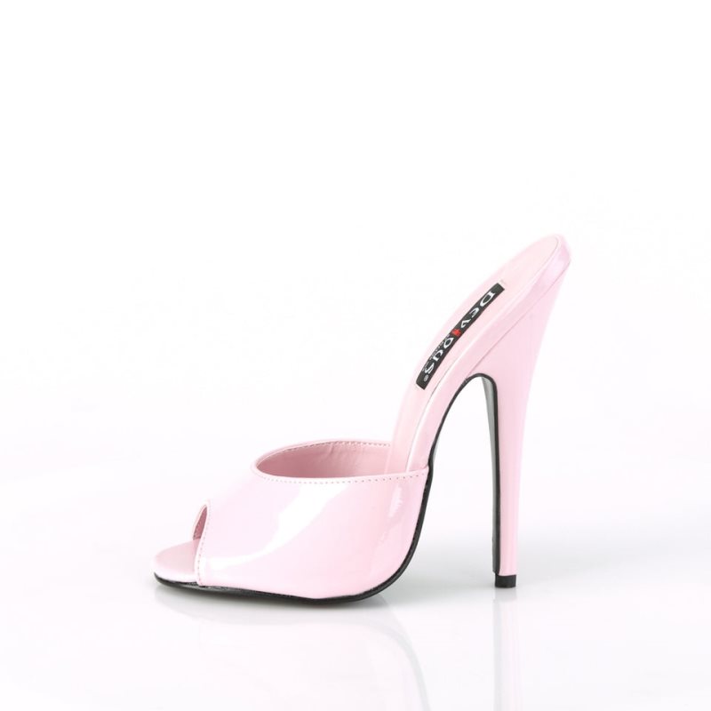 Pleaser Domina-101 Mules Damen Rosa | HLOXOVZBL