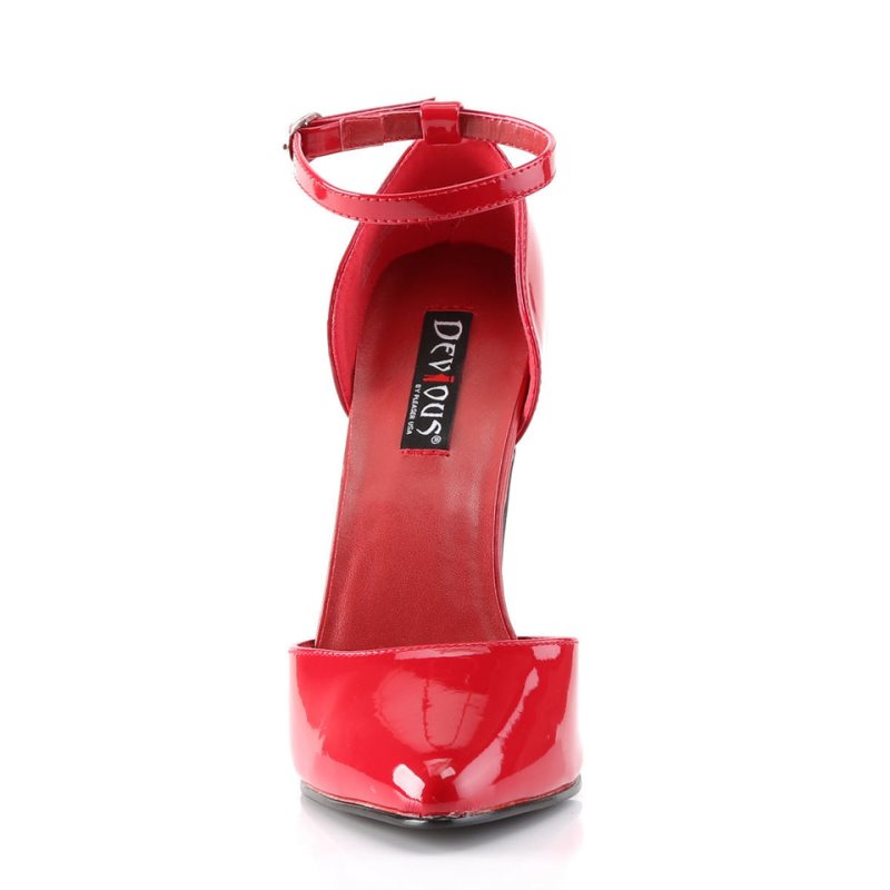 Pleaser Domina-402 Pumps Damen Rot | HBPFBDTJQ