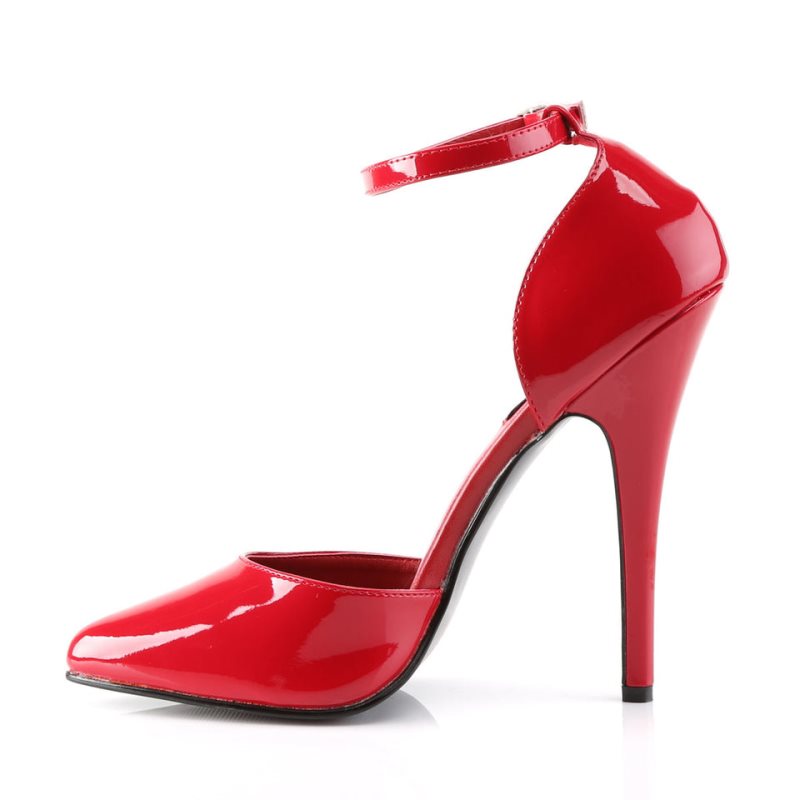 Pleaser Domina-402 Pumps Damen Rot | HBPFBDTJQ