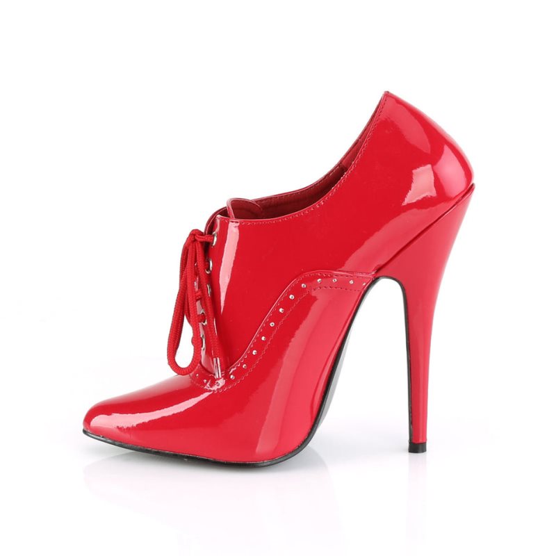 Pleaser Domina-460 Pumps Damen Rot | WJNBHCEJB