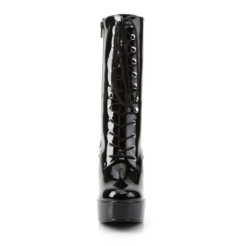 Pleaser Electra-1020 Stiefel Damen Schwarz | TZBMIWJGV