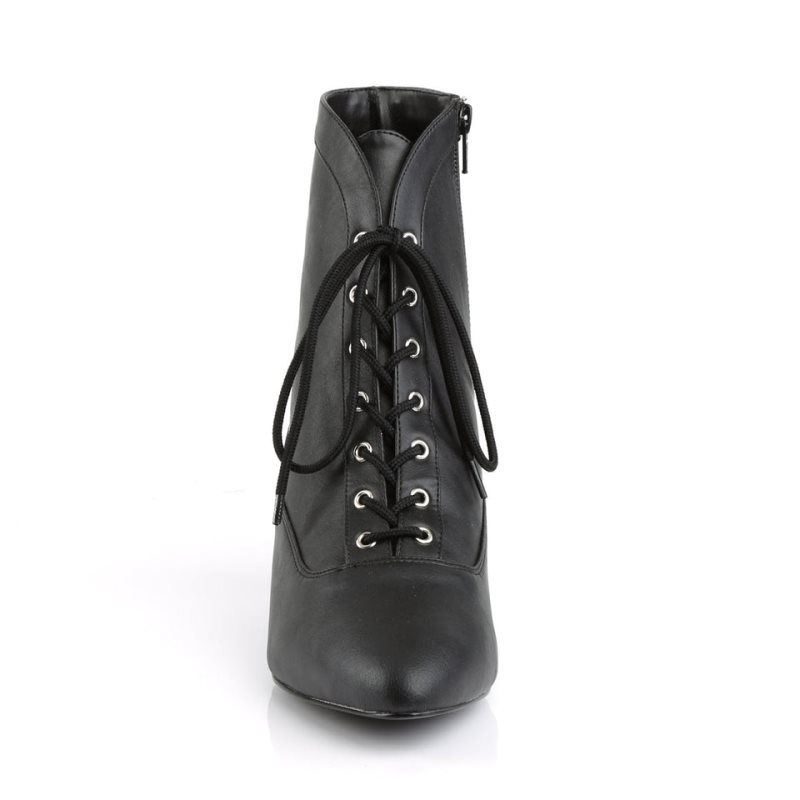 Pleaser Fab-1005 Vegan Leather Stiefel Damen Schwarz | PYLONUGHP