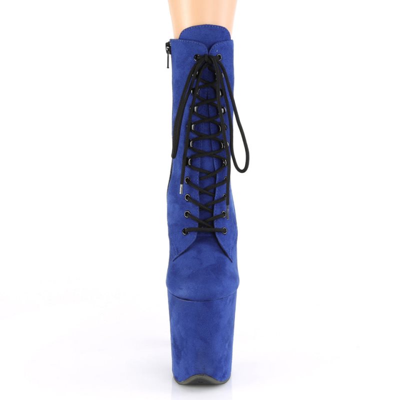 Pleaser Flamingo-1020FS Stiefel Damen Blau | SAIDJRYQU