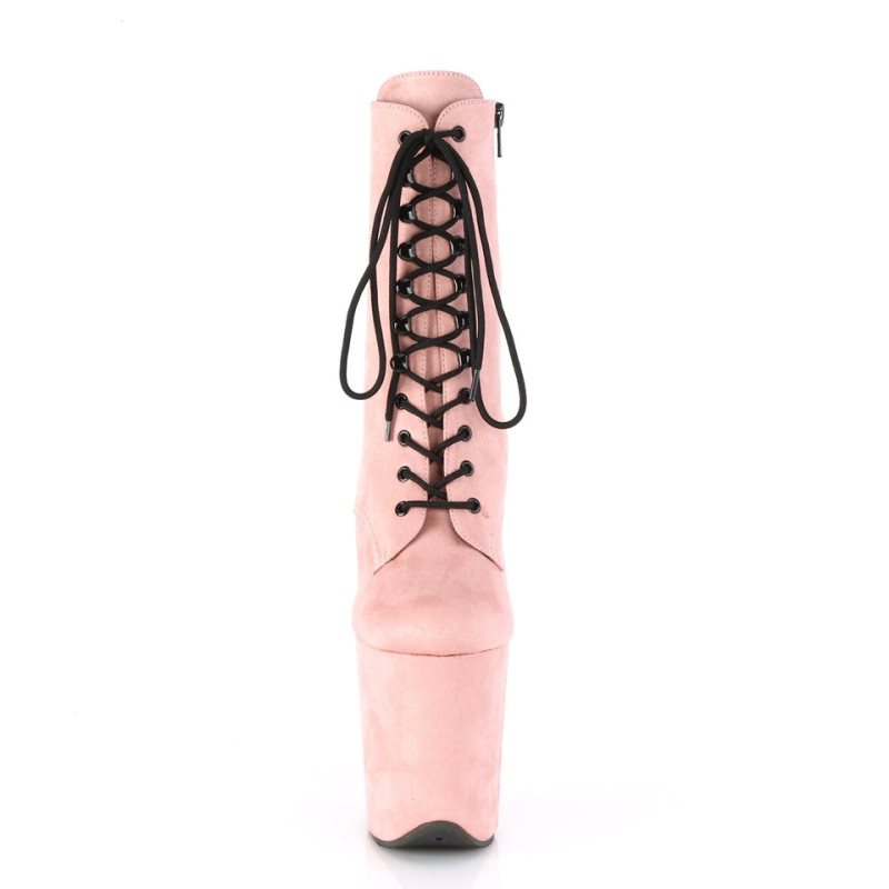 Pleaser Flamingo-1020FS Stiefel Damen Rosa | ANZXCGUMR