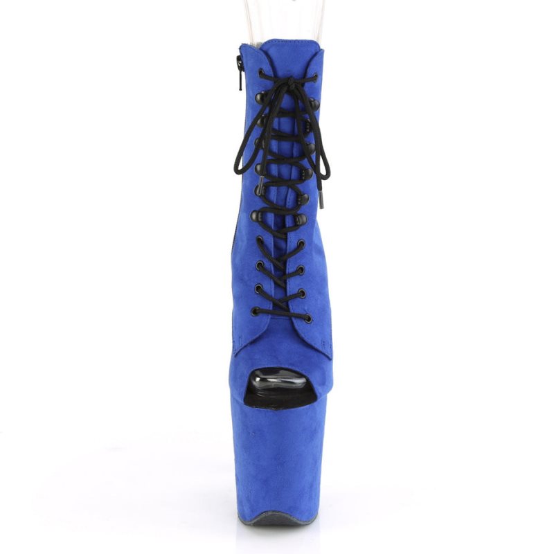 Pleaser Flamingo-1021FS Stiefel Damen Blau | DGTAUGISK