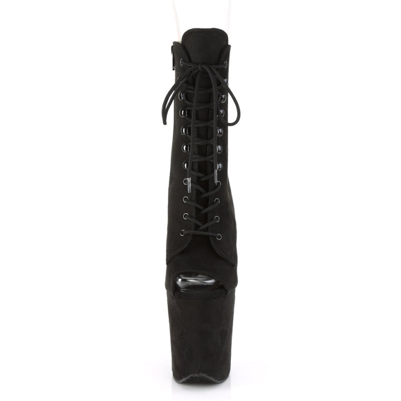 Pleaser Flamingo-1021FS Stiefel Damen Schwarz | CJNYCTFVI