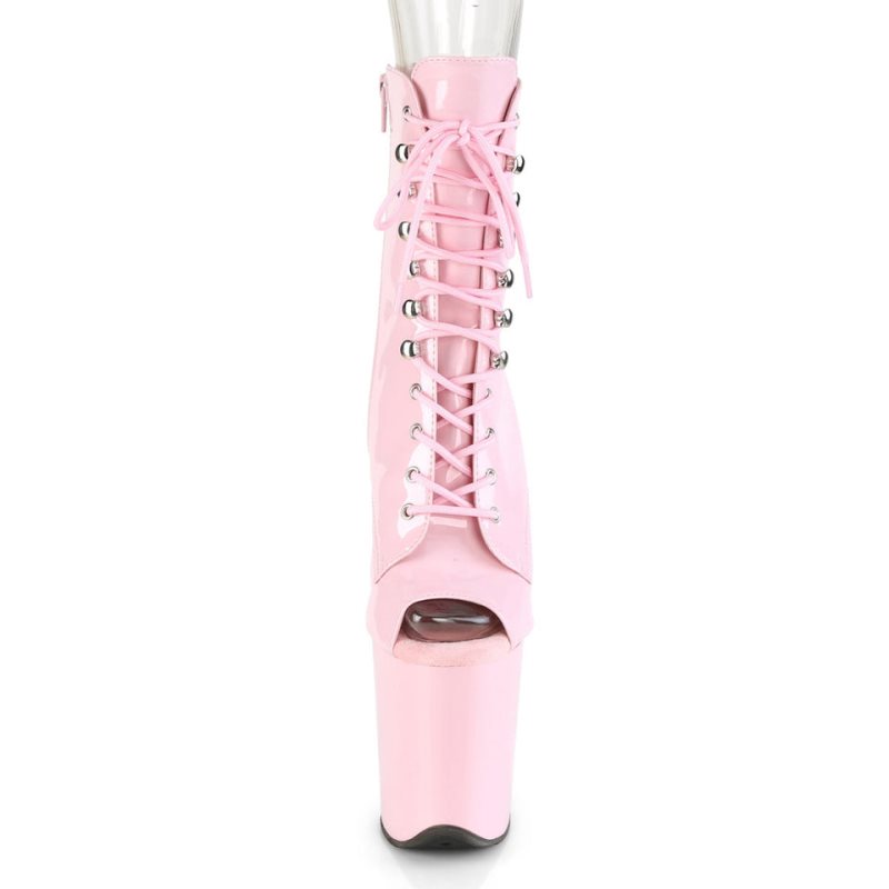 Pleaser Flamingo-1021 Stiefel Damen Rosa | SUWTPSFUL