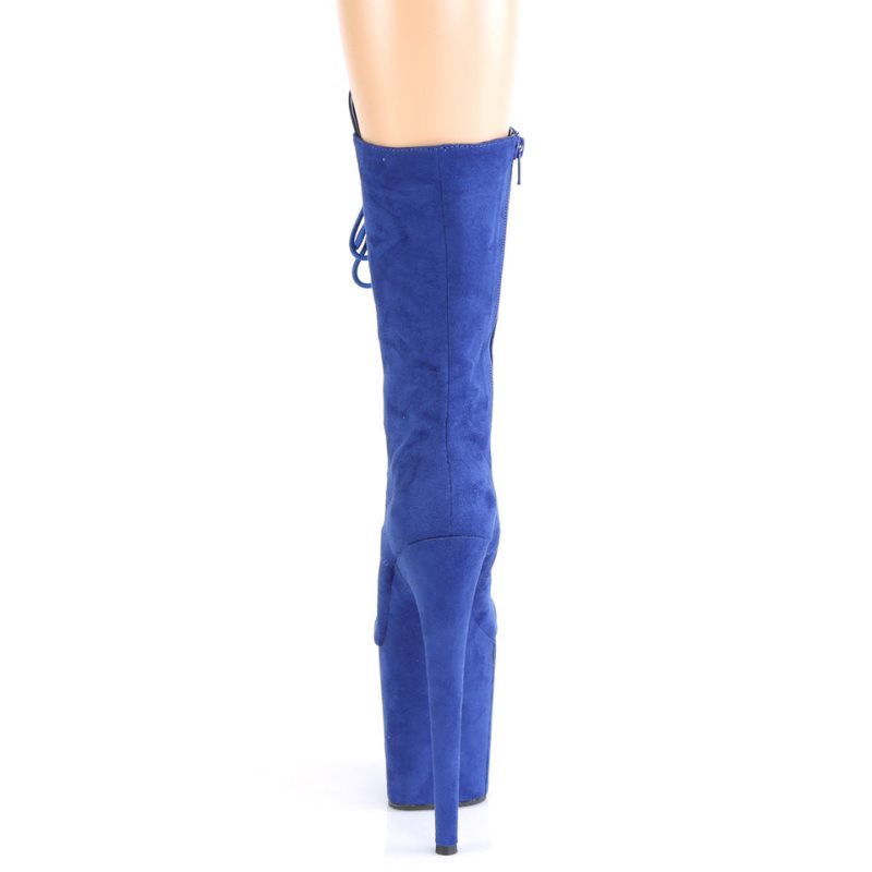 Pleaser Flamingo-1050FS Stiefel Damen Blau | LVQZFWISY