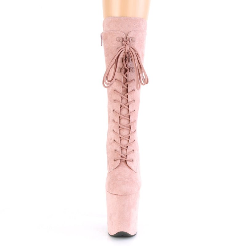 Pleaser Flamingo-1050FS Stiefel Damen Rosa | ODJGKQOEH